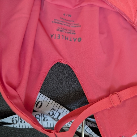 Athleta infinity dress Pink Medium Built In Romper Tennis Golf Petite - Picture 8 of 12